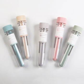 白金钢笔钢笔三年级小流星轻甜系列钢笔PQ-200小学生练字专用入门笔 03F细字 香草黄