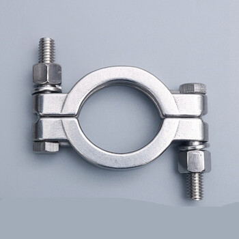 304不锈钢快装高压重型卡箍 精铸卫生级强力3a抱箍卡盘 卡箍 Φ114