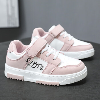 杰米恩女童板鞋2022秋冬款新款儿童运动鞋中大童女孩冬季休闲小白鞋