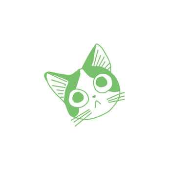 变态王子与不笑猫小猫咪加厚纯色动漫海报贴画二次元小动物可爱卡通