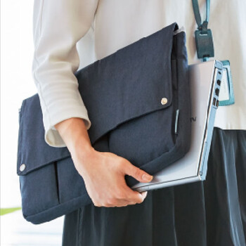 国誉(KOKUYO) 进口便携收纳包保护夹机票收纳包旅行包手提包多功能帆布包A4竖款 棕色 KAHA-BR32S 国誉(KOKUYO) 进口便携收纳包保护夹机票收纳包旅行包手提包多功能帆布包A4竖款 棕色 KAHA-BR32S