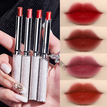 【李佳琦】银彩时光柔雾丝绒小细管口红不易沾杯不易掉色口红hih hih