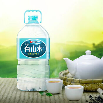 白山水长白山天然火山矿泉水农心5L*4桶整箱桶装水泡茶新老包装随机发货