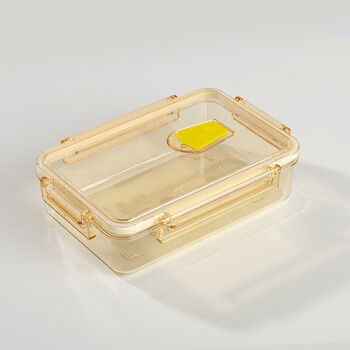 特百惠ppsu饭盒便当盒耐温分格轻便上班族学生可微波炉带饭餐盒 无分