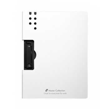 三木（SUNWOOD）名匠系列 A4横式发泡板夹加厚文件夹/资料册/会议报告夹/试卷资料收纳 白色 MC65