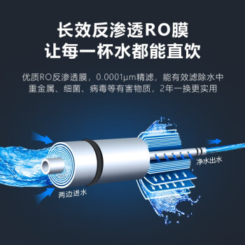 飞利浦（PHILIPS）家用净水器400G反渗透滤芯 AUT746 （适配净水器AUT2009）