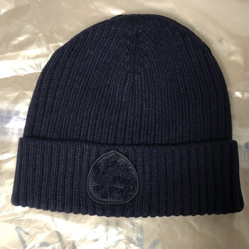 海蓝色地勤针织帽 大号