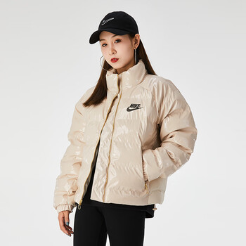 nike耐克女装棉袄 2020冬季新款休闲时尚面包服保暖防风运动服外套