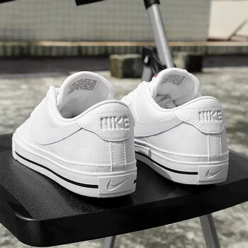 耐克（NIKE）男鞋2024秋新款COURT LEGACY透气轻便运动鞋子低帮休闲板鞋DH3162 DH3162-101 /白色皮质 43