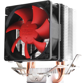 超频三（PCCOOLER）红海MINI CPU散热器（多平台/2热管/红海迷你/8cm风扇/附带硅脂）