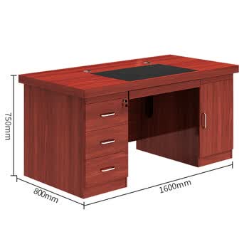 金经金属职员桌员工办公桌油漆贴皮电脑桌老板桌经理桌1.6米