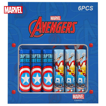 迪士尼(Disney)铅笔笔帽6个装 铅笔套/铅笔延长器 笔尖保护套防弄脏笔袋儿童学习用品男孩文具 漫威E0234A 迪士尼(Disney)铅笔笔帽6个装 铅笔套/铅笔延长器 笔尖保护套防弄脏笔袋儿童学习用品男孩文具 漫威E0234A