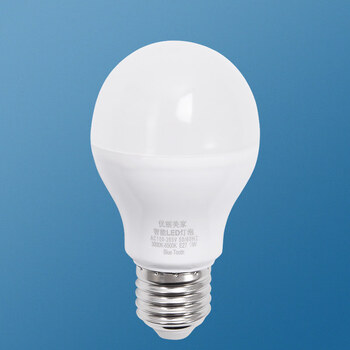 遥控灯泡led灯泡e27螺口节能灯泡家用照明亮懒人电灯泡无极调光单个