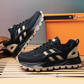 bytji老爹鞋男潮牌ins秋季上新潮流百搭休闲厚底耐磨港风帅气阿甘鞋男