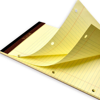 凯萨(KAISA)A4三孔拍纸本 50张加厚黄纸笔记本记事本 2本装 凯萨(KAISA)A4三孔拍纸本 50张加厚黄纸笔记本记事本 2本装