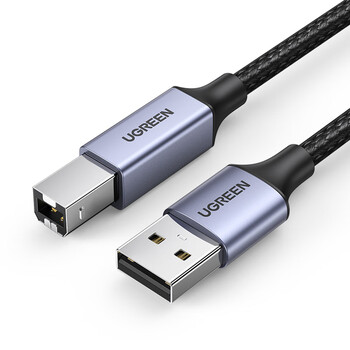 绿联打印机数据线 USB2.0AM/BM方口接头高速打印线 通用惠普HP佳能爱普生打印机连接线 3米80804 绿联打印机数据线 USB2.0AM/BM方口接头高速打印线 通用惠普HP佳能爱普生打印机连接线 3米80804