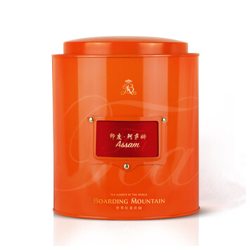 坡顶山 阿萨姆红茶印度进口茶叶150g罐装清香型 中秋送礼茶