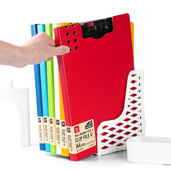 飞兹(fizz)省力夹具A4竖式折页板夹资料夹 加厚PP文件夹试卷资料收纳夹办公文具学生用品白色 FZ10007 飞兹(fizz)省力夹具A4竖式折页板夹资料夹 加厚PP文件夹试卷资料收纳夹办公文具学生用品白色 FZ10007