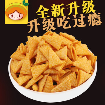 尖角脆妙脆角散装餐前等位小吃零食锅巴ktv酒吧超市5斤装海苔味