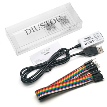 丢石头 CH340 usb转ttl串口 usb转uart串口模块 STC下载器 刷机模块 串口线 排母接口