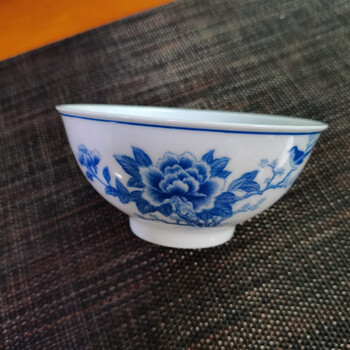 醴陵瓷器餐具釉下彩群力双凤5寸饭碗老瓷器环保高温瓷强化瓷一级品