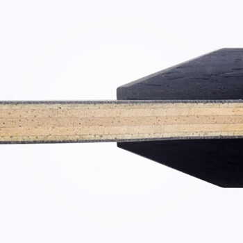 银河 乒乓球底板 乒乓球拍直拍 天王星U2专业7层纯木