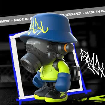 龙盲盒9代涂鸦龙系列潮玩摆件男生玩具礼物九代 巨石-丹佛(拆盒确认)