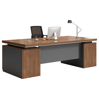 遇造办公桌家具经理桌主管办公室桌老板桌大班台 1.8*0.8米老板桌	