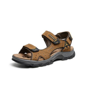 骆驼(camel)2022夏季新款透气软底防滑沙滩鞋男士外穿运动休闲凉 ge