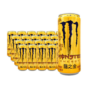 monster魔爪龙之金新经典口味能量风味饮料维生素功能饮料310ml24罐