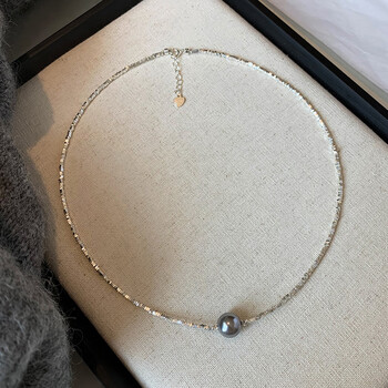 单颗灰珍珠碎银子 【约40 3cm】