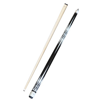 施奥德台球杆 中式八球杆黑八美式中大头杆九球杆1/2双节杆 白款13mm