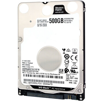 西部数据(WD)500GB 笔记本游戏机械硬盘 WD_BLACK 西数黑盘 SATA 7200转64MB 2.5英寸WD5000LPSX 西部数据(WD)500GB 笔记本游戏机械硬盘 WD_BLACK 西数黑盘 SATA 7200转64MB 2.5英寸WD5000LPSX