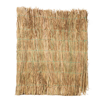 花嘟嘟大棚草帘子稻草草毡子稻草帘草席子包扎土球干稻草绳树木防寒