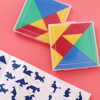 晨光(M&G)七巧板智力拼图大图形认知板教具小学生用套装儿童数学比赛用 APK99904