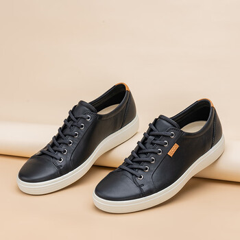 爱步男鞋春夏新款舒适透气休闲鞋耐磨板鞋百搭柔酷7号430004海外直邮