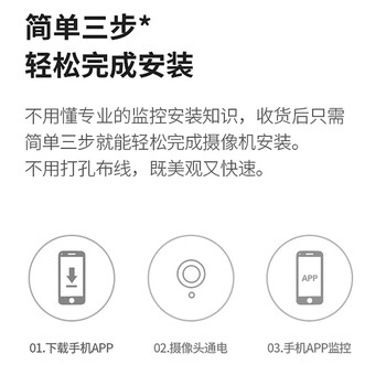 长城4G监控摄像头终身免流量无需连WiFi无线AI家用监控器360度无死角带夜视全景手机远程室内外对话