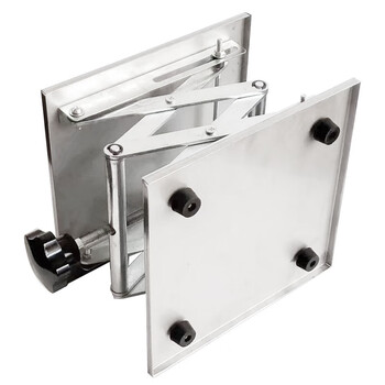 海斯迪克 HKCL-265 实验室手动小型不锈钢升降台 微型水平仪平台 200*200mm 海斯迪克 HKCL-265 实验室手动小型不锈钢升降台 微型水平仪平台 200*200mm