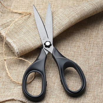 三木(SUNWOOD) 名匠系列 170mm特氟龙防粘防锈家用办公剪刀 黑色 MC32 三木(SUNWOOD) 名匠系列 170mm特氟龙防粘防锈家用办公剪刀 黑色 MC32