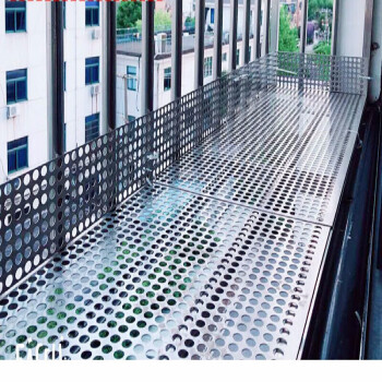 阳台防护网304不锈钢防盗窗垫板窗台护栏防漏网垫格隔板花架自装宽25