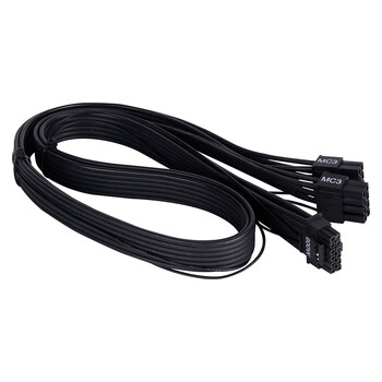银昕（SilverStone）PP14-EPS RTX40系显卡线（PCIE 5.0/12+4 pin 12VHPWR/支持银欣三代电源）