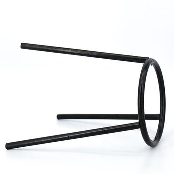 海斯迪克 HKQS-134 铁质三角架 三脚架酒精灯加热支架 实验用支架实验器材 教学仪器