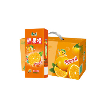 康师傅饮料纸盒 鲜果橙250ml*12盒