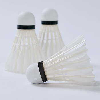 川崎（KAWASAKI）羽毛球耐打王训练球比赛用球飞行稳定羽球穿越星河8 10只装