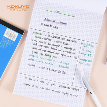 国誉(KOKUYO)草稿本Gambol渡边方格纸笔记本拍纸本草稿纸 B5/70张/1本 5mm方格 WCN-B5-709 国誉(KOKUYO)草稿本Gambol渡边方格纸笔记本拍纸本草稿纸 B5/70张/1本 5mm方格 WCN-B5-709