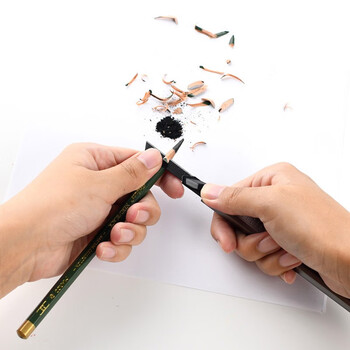 马可（MARCO）炭黑素描铅笔大师系列专业美术2B/4B/6B/16支炭铅笔25件套绘画工具套装速写马克笔