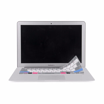 宜客莱 苹果MacBook Air13.3英寸老款笔记本电脑键盘膜 硅胶保护膜(A1466/A1369)快捷键PS版本 EA010STW
