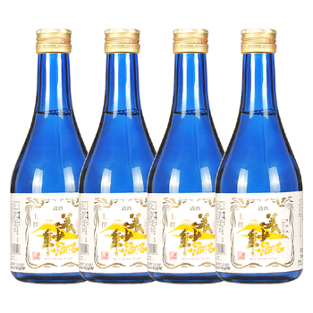 日本清酒葵天下美少年清酒300ml日式洋酒日本发酵酒低度洋酒 4瓶装