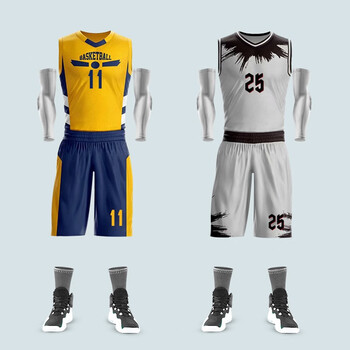 木兰旅运动服套装篮球服男全身定制队服比赛训练球衣印字背心印字印号