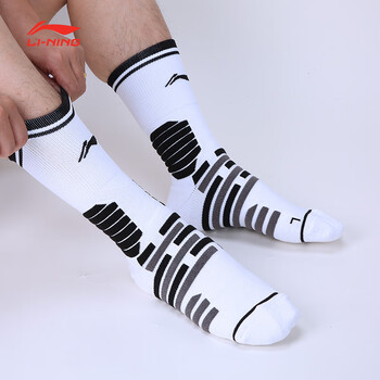 李宁(LI-NING)运动袜吸汗防滑毛巾底篮球袜潮袜长袜中筒高帮透气时尚男女袜子红 李宁(LI-NING)运动袜吸汗防滑毛巾底篮球袜潮袜长袜中筒高帮透气时尚男女袜子红